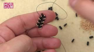 Tek Sıra Yarım Tila Bileklik Yapımı | Half Tila Bead  Bracelet Tutorial #DIY #kendinyap