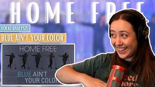 HOME FREE Blue Ain't Your Color | Vocal Coach Reaction (& Analysis) | Jennifer Glatzhofer