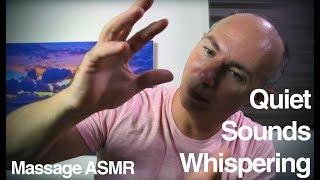 ASMR Quiet Whispering Sounds & Hand Movements