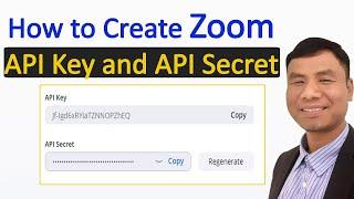 How to create Zoom API Key and API Secret?