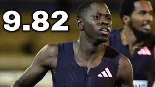 Oblique Seville 9.82 Stuns the National Stadium With Brand New 100m WL/PB Defeating Noah Lyles #100m