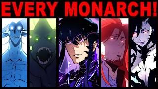 All 10 Monarchs in Solo Leveling Explained!