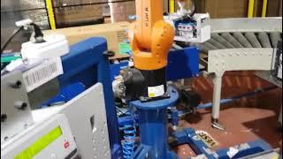 Labelink - AE4050 labels systems with 6 axis robot