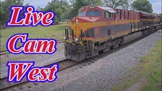 Greenville Texas Live Train Cam West with Train & Airport Scanner Feed