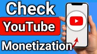 How to check youtube channel monetized or not