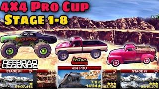 OffRoad Legends 4x4 Pro Cup Stage 1-8 ⭐⭐⭐|| OffRoad Legends 4x4 Pro Cup Earn Unlimited Money 