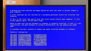 Как же починить синий экран смерти когда вы запускаете 3dmark в игре  PC Building Simulator