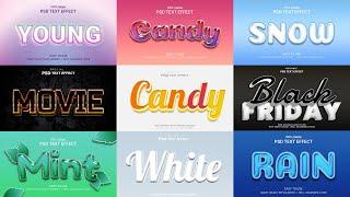 20 + 3D Text Effect Bundle in PSD Premium Files Free Download Part 92