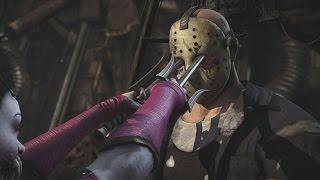 Mortal Kombat X - All X Ray Moves on Jason Voorhees (1080p 60FPS)