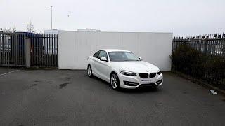 BMW 218d Alpine white DV