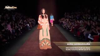 Показ Alena Akhmadullina на Mercedes Benz Fashion Week Russia осень-зима 2014-15