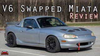 J32 V6 Swapped NB Miata Review - The TRUTH About V6 Miatas...