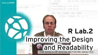 R Lab.2 - Improving the Design and Readability: A Social Network Lab in R for Beginners