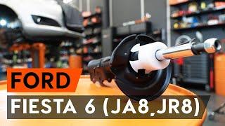 How to change a front shock strut on FORD FIESTA JA8 [TUTORIAL AUTODOC]