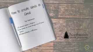 How to create labels in Gmail