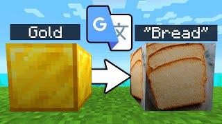 I Put Every Minecraft Texture Through Google Translate 100,000 Times...