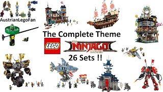 Lego Ninjago Movie - Compilation of all Sets - The Complete Theme