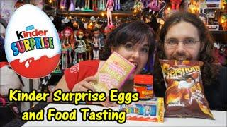 Kinder Suprise Eggs and Food Tasting from Mansell Ireland