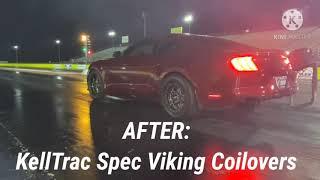 8-Second S550 Mustang goes 7.60s after KellTrac Treatment!