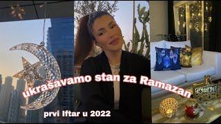 ukrasavamo stan za Ramazan i prvi iftar u 2022