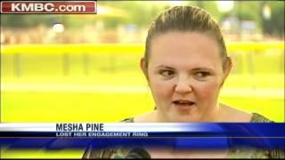 Woman's engagement ring taken from Olathe pool