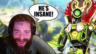 POST MALONE SPECTATES THE #1 PATHFINDER.. (Apex Legends)