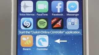 Daikin Online Controller - Manual configuration video