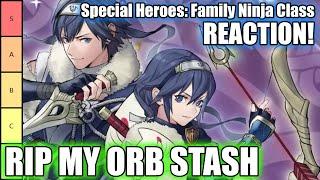 NINJA LUCINA OMG!!!!! | Special Heroes: Family Ninja Class Banner Reaction! [FEH]