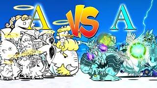 The Battle Cats - Angel VS Alien (Bosses War)