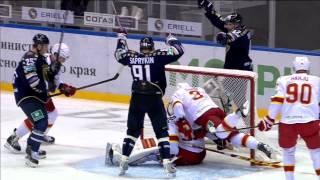 Jokerit @ HC Sochi 10/31/2014 Highlights / ХК Сочи - Йокерит 3:2Б