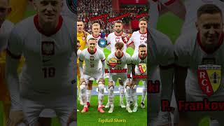 Poland Squad | Poland 1-3 Portugal | UEFA Nations League 2024 #poland #portugal  #shorts #uefa