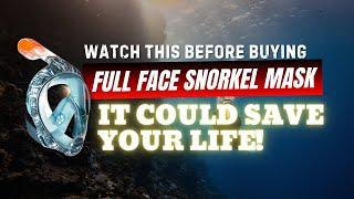 Decathlon EasyBreath Full Face Snorkel Mask Review & Advice To Keep You Safe