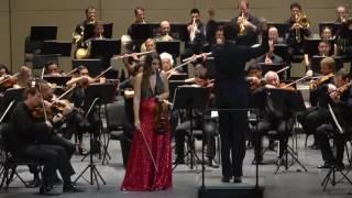 Elena Mikhailova con Orquesta Sinfónica de Yucatán. Concierto Sibelius con OSY