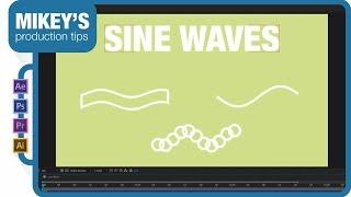 Sine Waves After Effects Tutorial