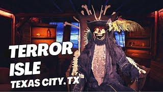 Terror Isle Haunted Attraction in Texas City, Texas [4K] POV Walkthrough