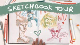 Sketchbook Tour // months of april and may 