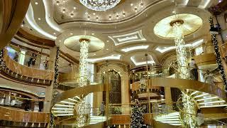 Regal Princess Cruise Christmas Decorations