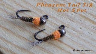 Fly Tying - Pheasant Tail Jig Hot Spot (Frenchie)