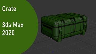 Modeling Sci-fi crate - 3ds max tutorial