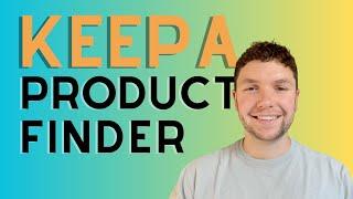 HOW TO SOURCE PROFITABLE PRODUCTS WITH KEEPA PRODUCT FINDER