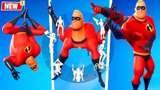 MR INCREDIBLE's FUNNIEST Fortnite Emotes EVER!