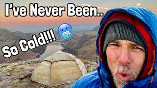 Winter SOLITUDE  - on the most popular wild camping spot in the Lake District