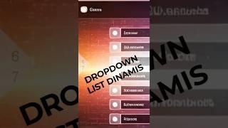 Membuat Dropdown List Dinamis di Excel #Shorts