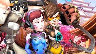 СУПЕР БЫСТРЫЙ МАНЬЯК ПОЙМАЛ ВСЕХ В OVERWATCH! (Маньяк в OverWatch)