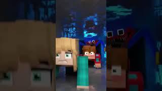 КОМПОТ и ЮНИ убегают ОТ ХАГИ ВАГИ #shorts #kurzik #маинкрафт #minecraft