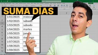 Como sumar Días a una fecha en Excel  (Bien Explicado)