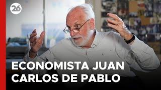 Entrevista al economista Juan Carlos De Pablo en "La Mirada" por Canal 26