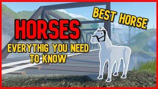 Horses | Everything You Need To Know || Roblox The Wild West