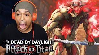 NEW KILLER!! ATTACK ON TITAN DLC [DEAD BY DAYLIGHT]