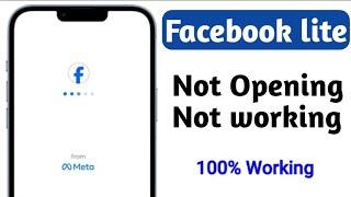 Fix Facebook Lite Not Opening | Fb Lite App Not Working | Facebook Lite Loading Problem Solve